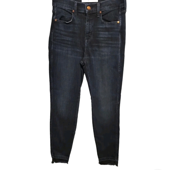 Ayr The Riser Dark Wash Skinny Jean - Picture 2 of 5